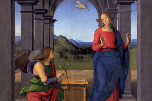 Pietro di Cristoforo Vannucci, detto il Perugino - Annunciazione